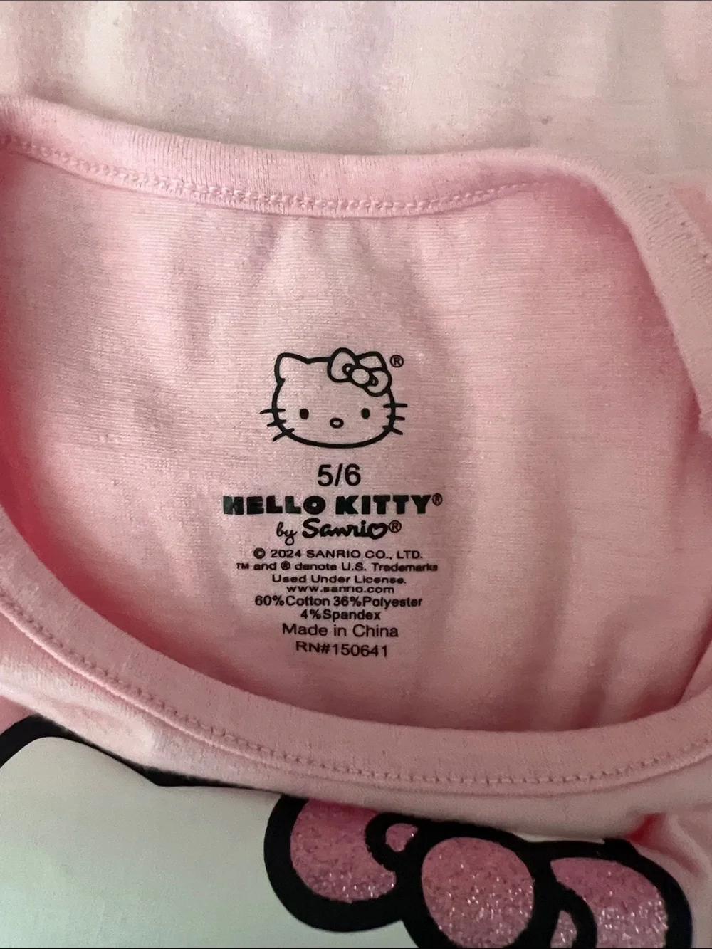 Sanrio Hello Kitty Pink Short-Sleeve Tee